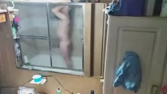 play Discreet Hidden Cam Captures Westlloyd in Babyblue Elephant Nose Briefs Shaking His Booty Before Showering