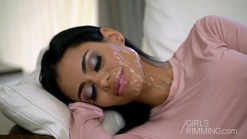 play The bad sexy girl licks one in the ass and he lets go of her face