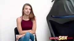 play Shameless Teen Thief Gets Naked and Fucked in the Office